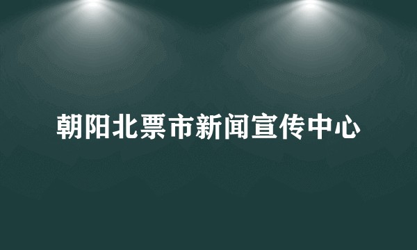 朝阳北票市新闻宣传中心