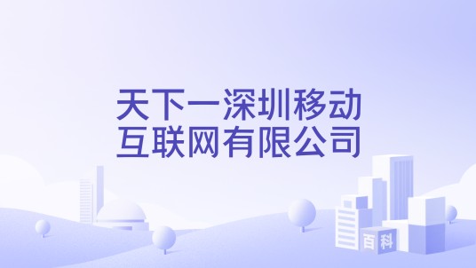 天下一深圳移动互联网有限公司