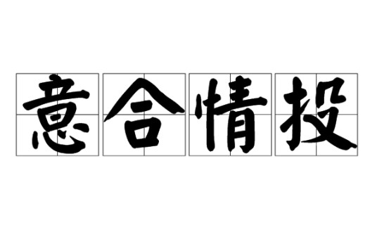 意合情投