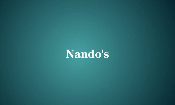 Nando's