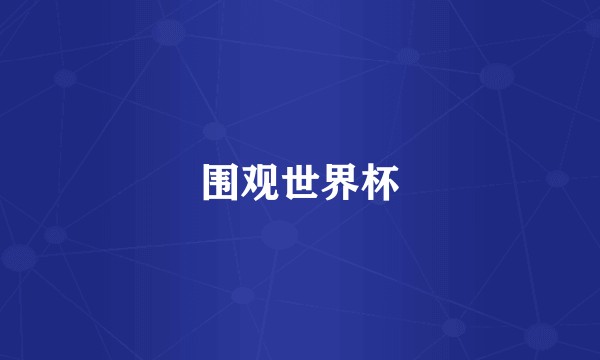 围观世界杯