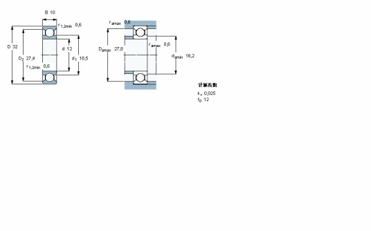 SKF 6201轴承