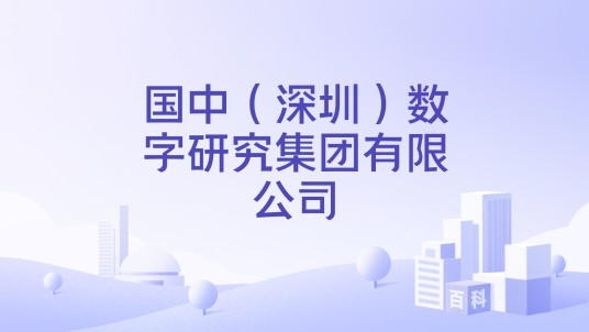 国中(深圳)数字研究集团有限公司
