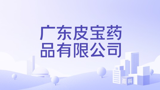 广东皮宝药品有限公司