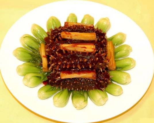 葱扒海参