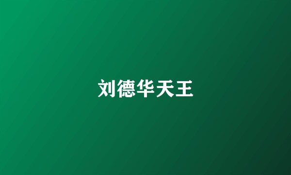 刘德华天王