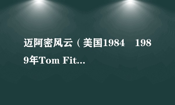 迈阿密风云(美国1984–1989年Tom Fitzsimmons等人主演的系列电视剧)