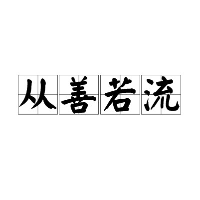 从善若流