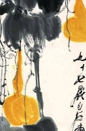葫芦图（齐白石作品）