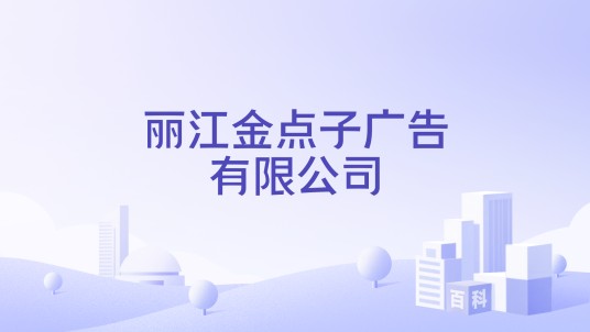 丽江金点子广告有限公司