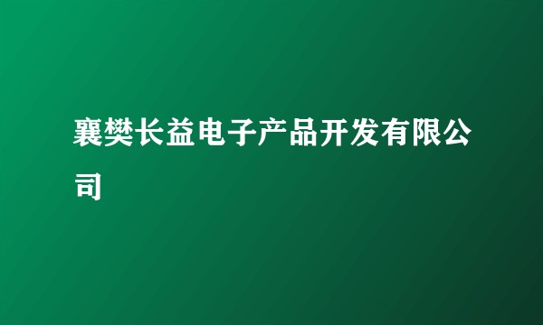 襄樊长益电子产品开发有限公司