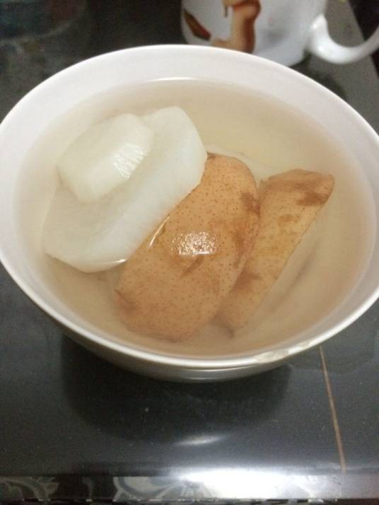 白萝卜梨汤