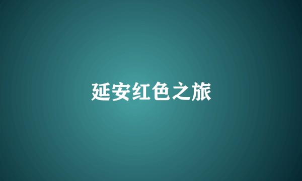 延安红色之旅