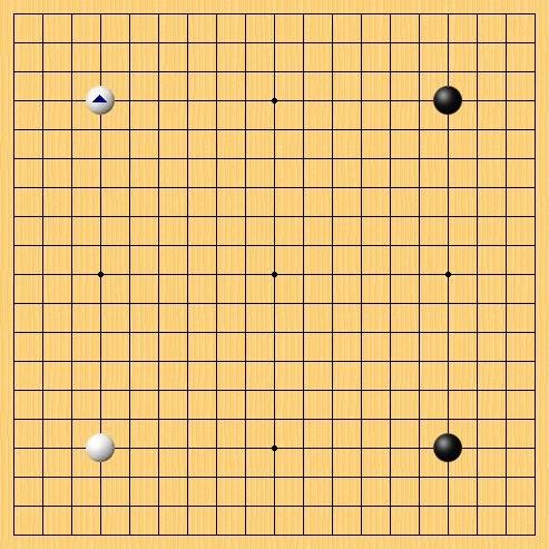 四角星布局