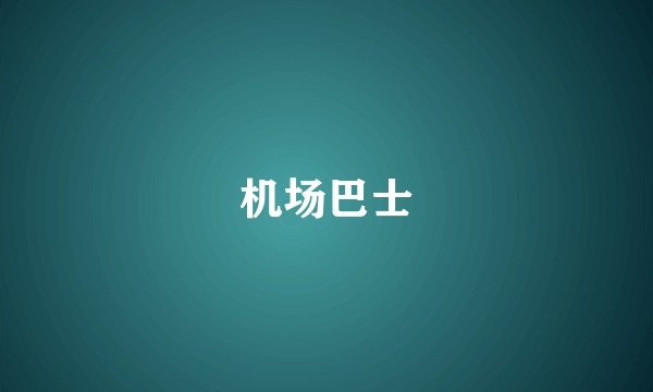 机场巴士
