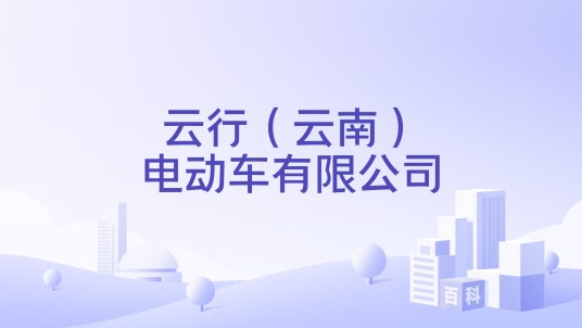 云行（云南）电动车有限公司
