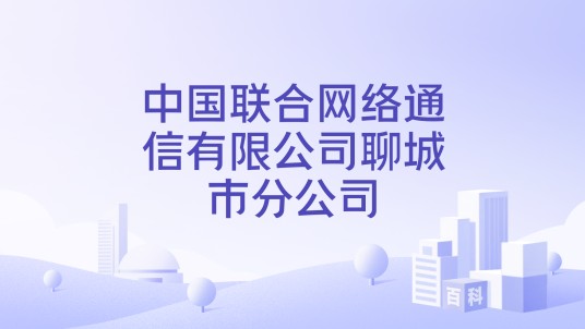 中国联合网络通信有限公司聊城市分公司