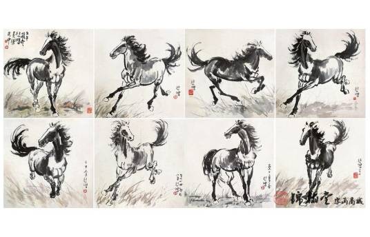 穆王八骏（周穆王驾车用的八匹骏马）