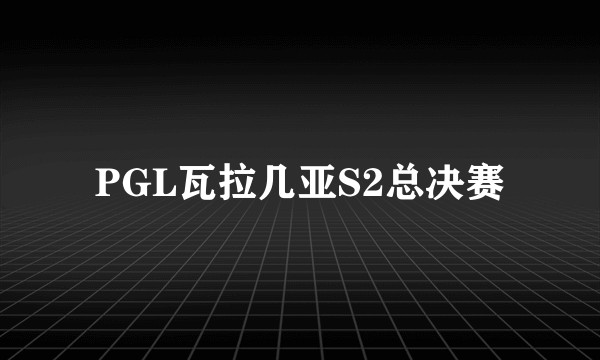 PGL瓦拉几亚S2总决赛