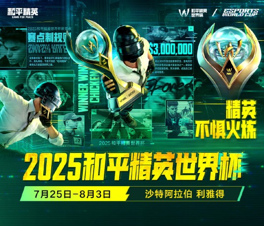 2025和平精英世界杯