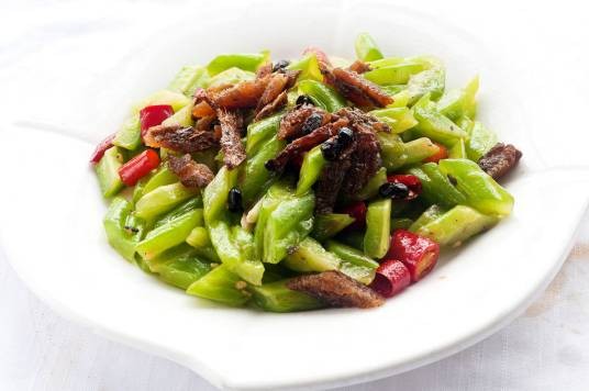 鲮鱼豆豉炒苦瓜