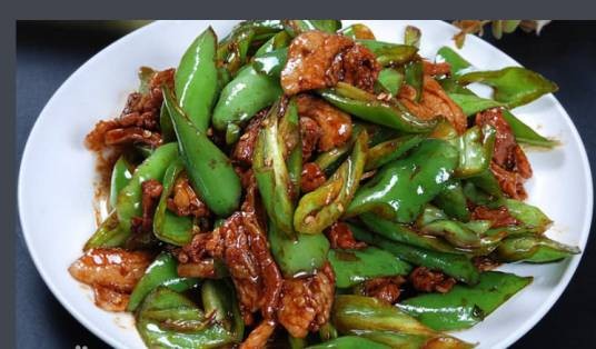 尖椒羊肉