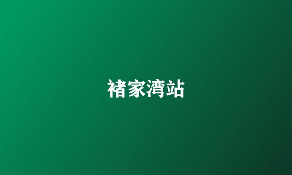 褚家湾站