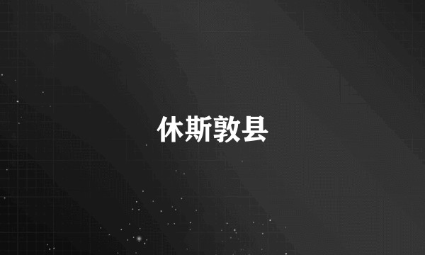 休斯敦县