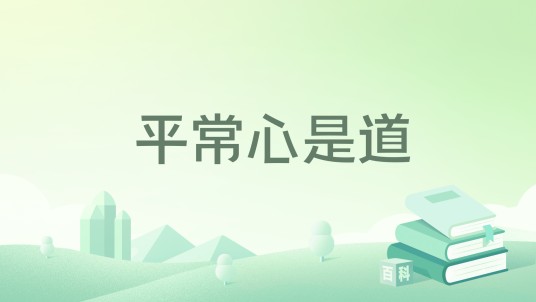 平常心是道（2025年团结出版社出版的图书）