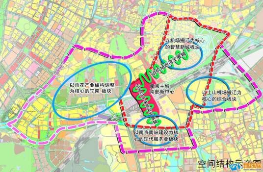 南京高铁枢纽经济区