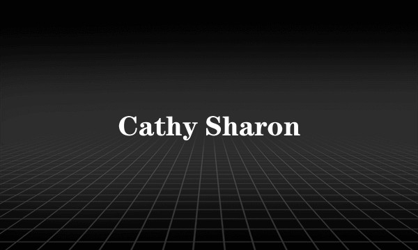 Cathy Sharon