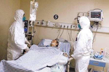 隔离病房（采取物理措施与其他患者相隔离的病房）