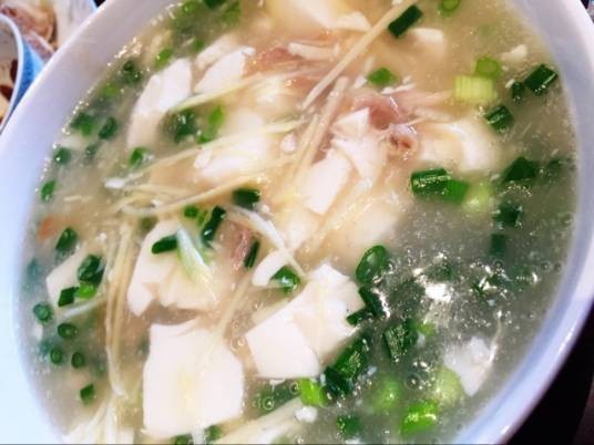鸡汤豆腐羹