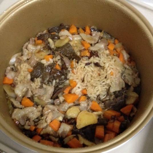 肉干饭