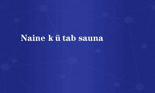 Naine kütab sauna