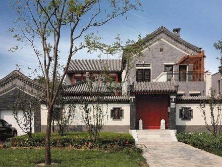 观唐中式宅院