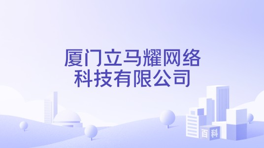 厦门立马耀网络科技有限公司