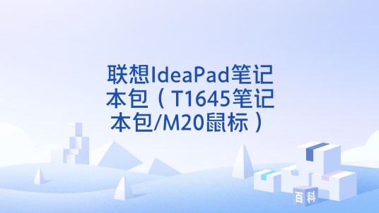 联想IdeaPad笔记本包（T1645笔记本包/M20鼠标）