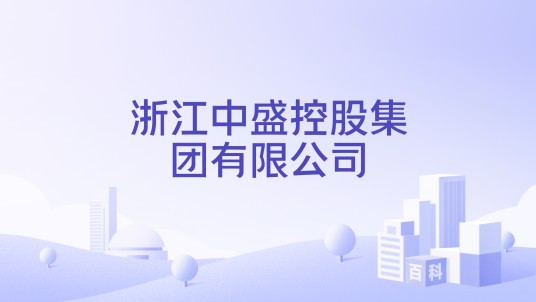 浙江中盛控股集团有限公司