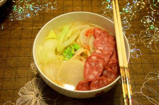 清汤乌冬面