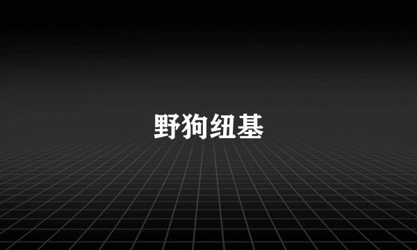 野狗纽基