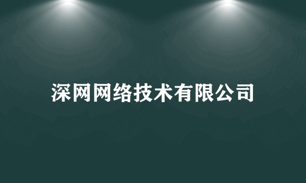 深网网络技术有限公司
