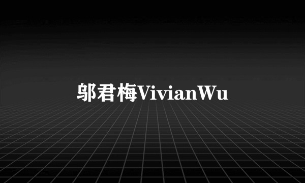邬君梅VivianWu