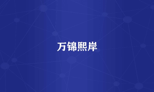 万锦熙岸