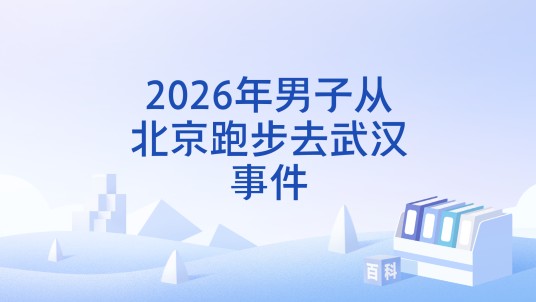 2026年男子从北京跑步去武汉事件