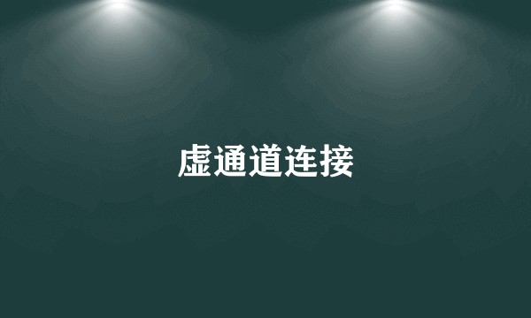 虚通道连接