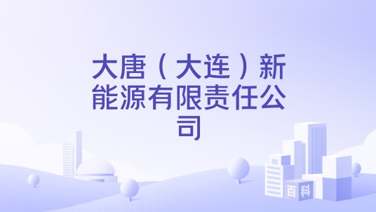 大唐（大连）新能源有限责任公司