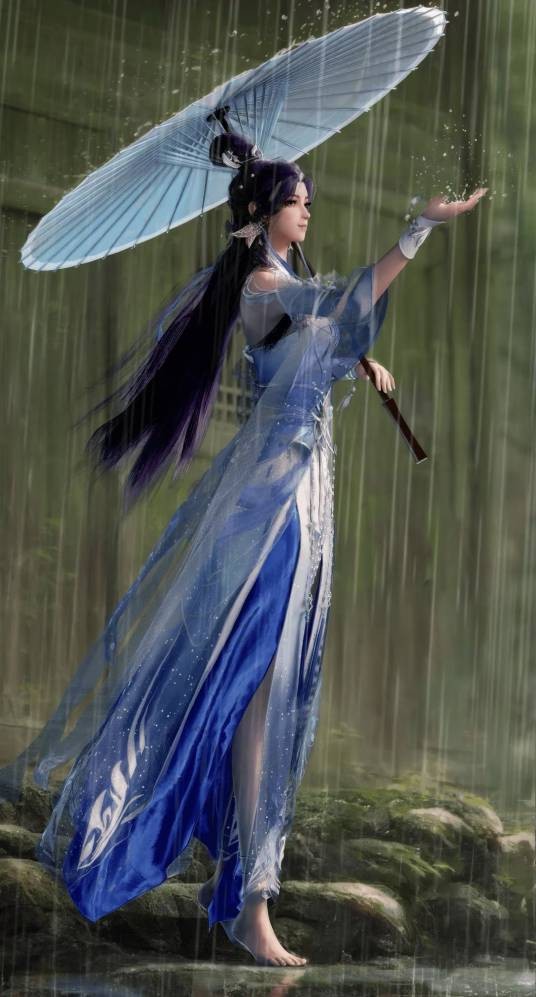 绫清竹（网络动画《武动乾坤》系列的女主角）