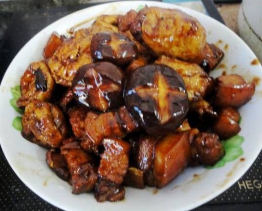 红烧香菇
