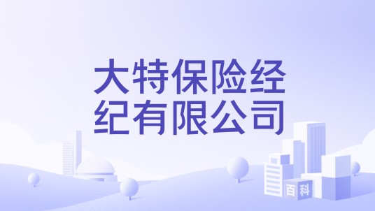 大特保险经纪有限公司